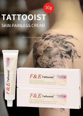 30G Tattooist Numbing anestésico Skin Painless Cream do creme/F&E que dura por 3 horas