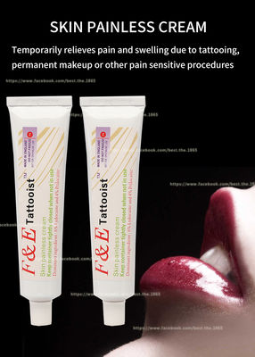 30G Tattooist Numbing anestésico Skin Painless Cream do creme/F&E que dura por 3 horas