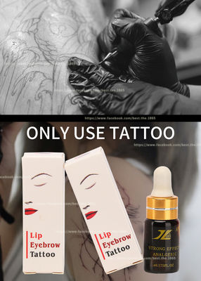 duração eficaz indolor do líquido da solução do anestésico da tatuagem do bordo 5ml por 3 horas de líquido Numbing da tatuagem