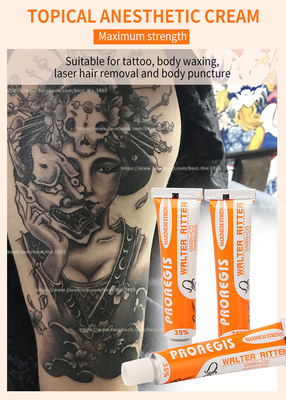 Creme anestésico insensibilizado BL Proaegis 35% da tatuagem do corpo para a composição permanente