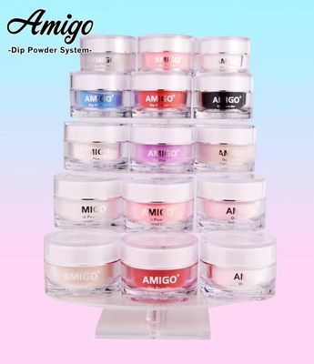 O mergulho do prego do amigo 10g pulveriza Kit System Acrylic Easy Molding 20 cores