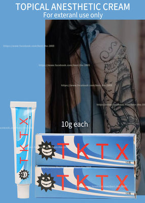 Creme de parada de creme Numbing dos cuidados posteriores da tatuagem do bordo da UGP da dor da tatuagem anestésica de TKTX