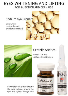 O olho de Stalidearm que clarea enrugamentos da injeção do soro da juventude anti descasca a essência de levantamento de Derma Microneedling
