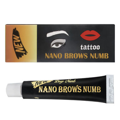 Creme permanente anestésico insensibilizado Nano do Lidocaine da composição da tatuagem do creme 10G do creme/Lidocaine da tatuagem
