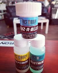 A cara & o corpo sustentam Numbing azul super do trio EYZ A do gel anestésico tópico