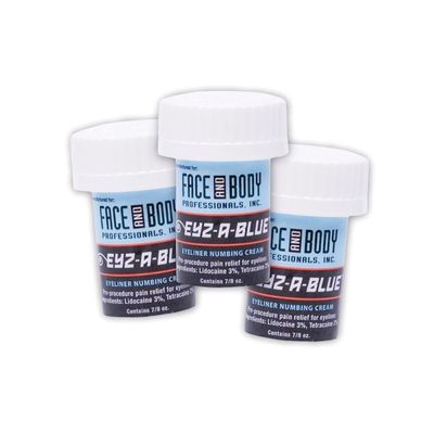 A cara & o corpo sustentam Numbing azul super do trio EYZ A do gel anestésico tópico