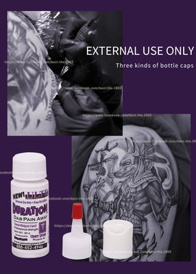 Gel Numbing do OEM Logo Pain Free Tattoo Anesthetic do gel 30ml da tatuagem permanente da composição