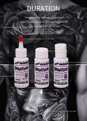 Gel Numbing do OEM Logo Pain Free Tattoo Anesthetic do gel 30ml da tatuagem permanente da composição