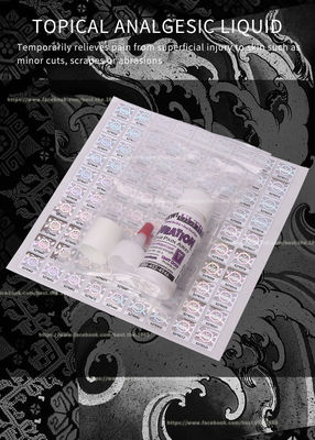 Gel Numbing do OEM Logo Pain Free Tattoo Anesthetic do gel 30ml da tatuagem permanente da composição