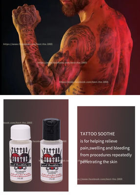 O gel Numbing da tatuagem da beleza TKTX acalma o gel tópico anestésico para a perfuração do corpo