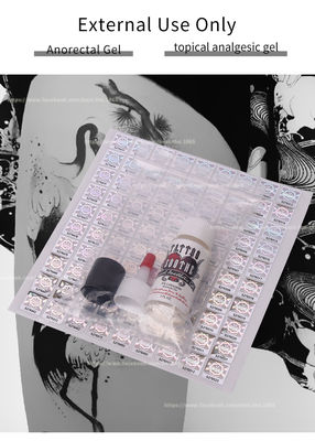 O gel Numbing da tatuagem da beleza TKTX acalma o gel tópico anestésico para a perfuração do corpo