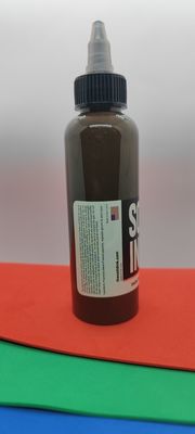 Tinta orgânica Brown escuro 30ML 260ML da tatuagem da tinta contínua do vegetariano não tóxico