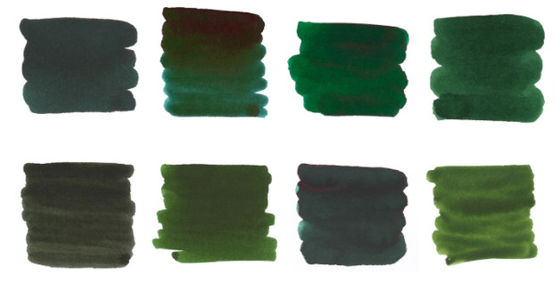 Micro pigmento verde 30ML 60ML 120ML 260ML da tinta da tatuagem da tinta contínua