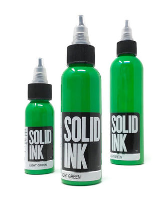 Micro pigmento verde 30ML 60ML 120ML 260ML da tinta da tatuagem da tinta contínua