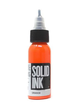 Tinta alaranjada 30ML 60ML 120ML 260ML da tatuagem do corpo contínuo da tinta da tatuagem do pigmento permanente puro da composição