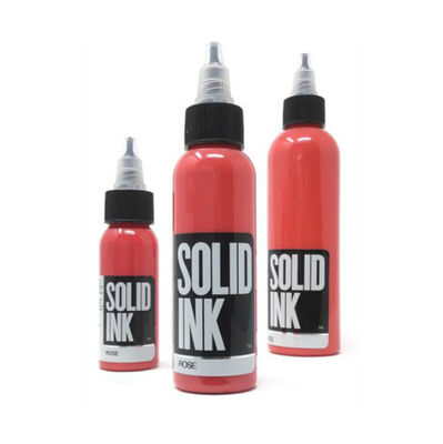 Super concentrou toda a tinta contínua natural da tatuagem de Rose Black 120ml da tinta da tatuagem