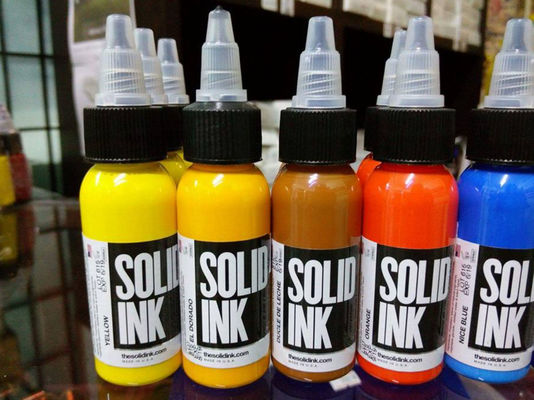 Super concentrado toda a tinta contínua natural Rose Black da tatuagem 120ml