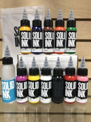 Tinta permanente da tatuagem do pigmento 30ML 60ML 120ML 260ML FDA da composição da micro tatuagem natural fúcsia da tinta contínua