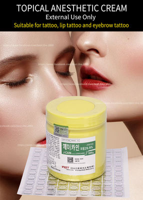 500g cara J coreano de creme anestésico CAIN Numbing Cream 15,6% 10,56% 29,9%