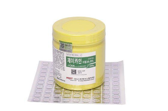 15,6% 29,9% J CAIN Numb Anesthetic Cream cor estável do creme do Lidocaine da tatuagem de 500 gramas para a tatuagem