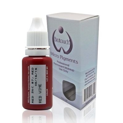 Tinta permanente cosmética da tatuagem da composição do micro pigmento puro de Biotouch para os bordos da sobrancelha