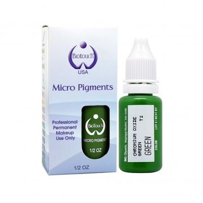 Tinta permanente cosmética da tatuagem da composição do micro pigmento puro de Biotouch para os bordos da sobrancelha