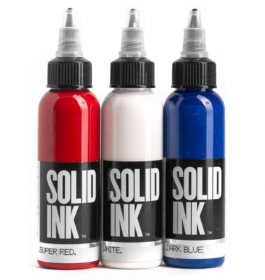 Vista natural permanente do pigmento 30ML 60ML 120ML 260ML da composição da micro tinta vermelha da tatuagem