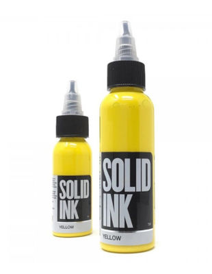 Pigmento orgânico não tóxico amarelo brilhante da tatuagem da tinta da tatuagem de 120ML 260ML