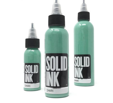 Non Hazardous Colors Tattoo Ink Pigment Solid 30ML 60ML with glycerin