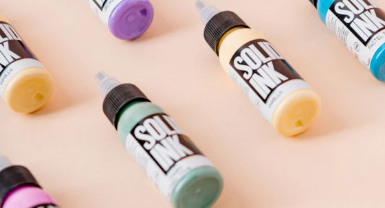 Tinta contínua permanente do pigmento 30ML 60ML Tatttoo da composição da cor natural