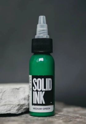 Green Micro Solid Ink Tattoo Ink Pigment 30ML 60ML 120ML 260ML
