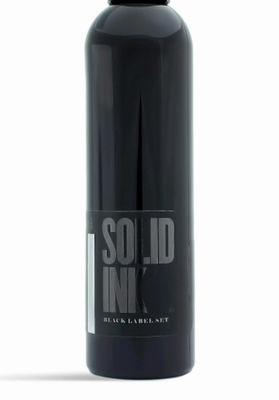 Alinhando o pigmento puro provisório 120ML 260ML da tinta da tatuagem da tinta contínua de corpo preto
