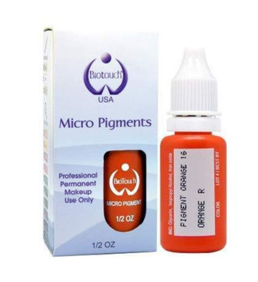 Da cor alaranjada do pigmento de Biotouch MicrGel polishgment sobrancelha permanente das fontes de Microblading da composição que protege MicrGel polishgmentation