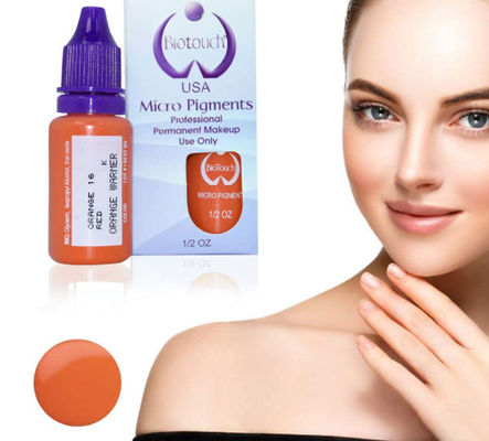 Da cor alaranjada do pigmento de Biotouch MicrGel polishgment sobrancelha permanente das fontes de Microblading da composição que protege MicrGel polishgmentation