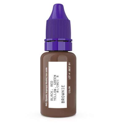Sobrancelha das fontes de Brownie Pigment Color Permanent Makeup Microblading do pigmento de Biotouch micro que protege MicrGel polishgmentation