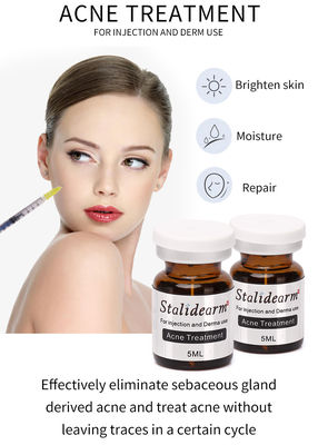 A injeção do soro da essência do tratamento da acne usa Theraphy que meso o bom soro seguro do efeito ajustou 5pcs/Set