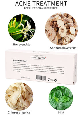 A injeção do soro da essência do tratamento da acne usa Theraphy que meso o bom soro seguro do efeito ajustou 5pcs/Set