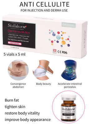 Injeção de Exossomos Anti Celulite Solução de Mesoterapia Injetável MESO Conjunto de Soro para Emagrecimento Pernas Corpo Cintura Queima de Gordura