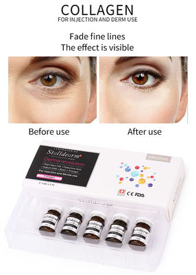 Solução Injetável de Mesoterapia de Colágeno Exossoma Serum Set Skin Booster