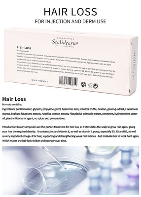 O soro orgânico do tipo de Stalidearm ajustou a anti queda de cabelo cresce rapidamente a anti essência da queda do cabelo para o soro da rebrota do crescimento do cabelo