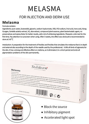 Injeção original do soro da juventude de Stalidearm para o efeito de vista natural seguro de Melasma