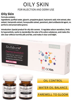 O soro da injeção para essência segura oleosa do efeito da pele 5ml/Bottle a boa ajustou o tipo original de Stalidearm