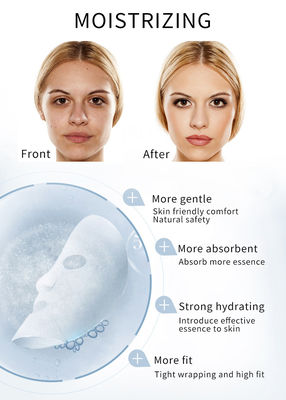 Composição profissional do tratamento da cara da mulher e caixa de alta resolução 7pcs Moisturiizing da pele lisa macia