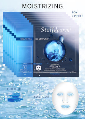 Composição profissional do tratamento da cara da mulher e caixa de alta resolução 7pcs Moisturiizing da pele lisa macia
