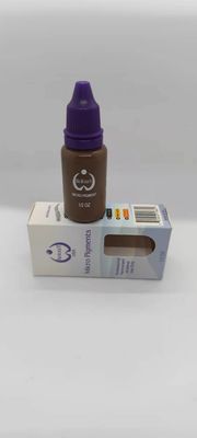 Cor do pigmento do café do pigmento de Biotouch sobrancelha permanente das fontes de Microblading da composição da micro que protege MicrGel polishgmentation