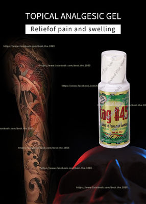 Microneedling TAG#45 Numbing Gel Tattoo Anesthetic Gel Instant Pain Relief Numb Gel 10g