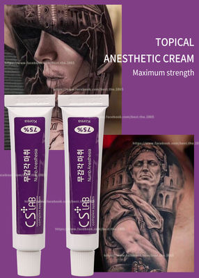Laser Tattoo Removal Numbing Anesthetic Cream 10g CSLab 75%