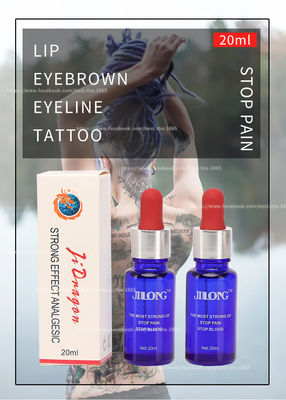 Líquido Anestésico para Tatuagem JILONG Maquiagem Permanente Spray Anestésico para Tatuagem