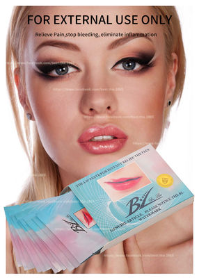 Relief Pain Lip Pad BL Permanent makeup Lip Tattoo Paste Stop Bleeding Anti Swell