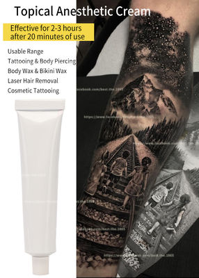 Waxing Tattoo Painless White Tube 30G Numb Anesthetic Cream White 30g Lidocaine TGel polishcal Cream